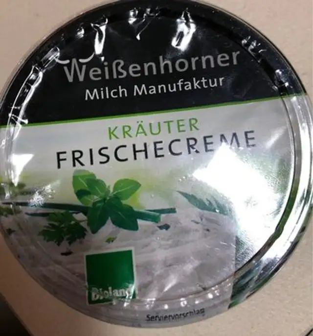 Kräuter Frischecreme front packaging