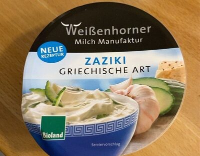 Zaziki griechische Art front packaging