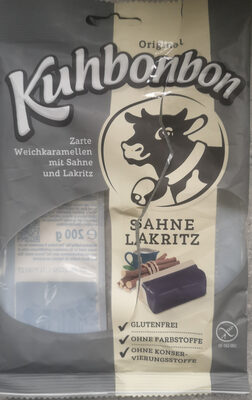 Kuhbonbons, Sahne-Lakritz