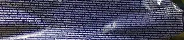 Marble cake ingredients label