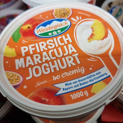 Pfirsich-Maracuja Fruchtjoghurt mild