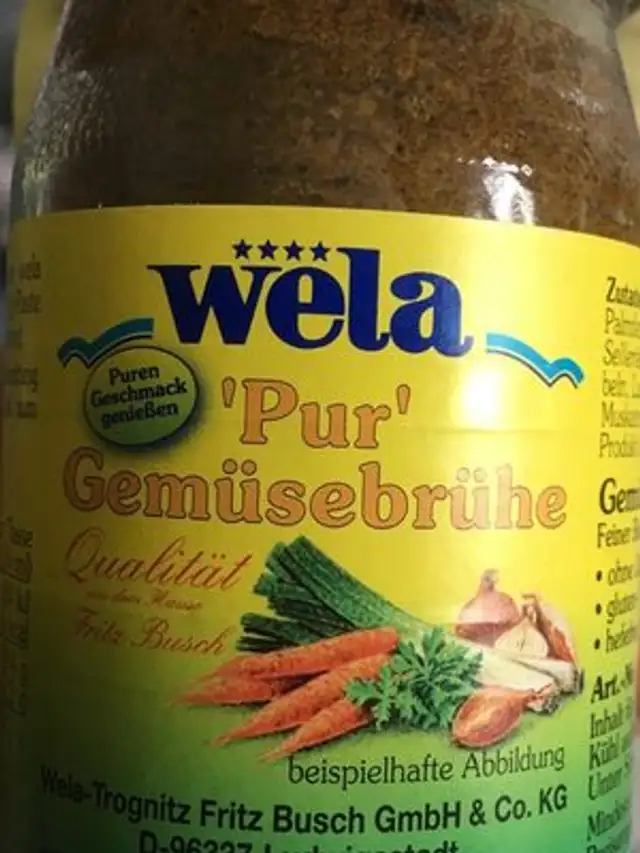 Wëla pur Gemüsebrühe
