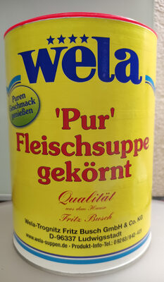 Fleischsuppe gekörnt front packaging