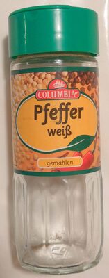 Pfeffer weiß gemahlen