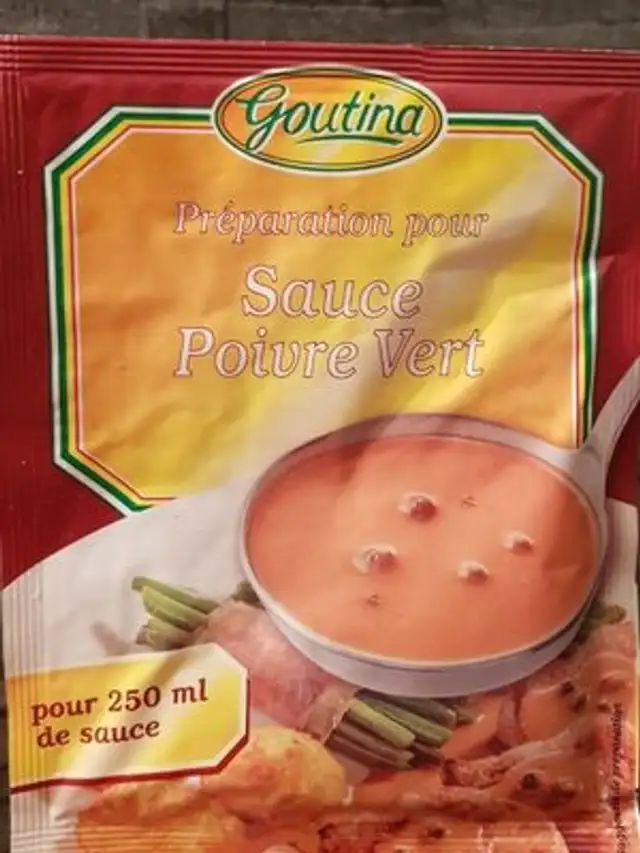 Sauce poivre vert