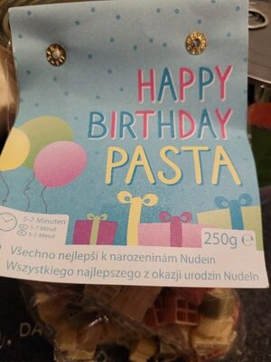 Happy Birthday Nudeln
