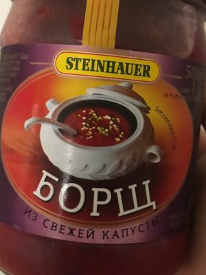 Borsch, Fresh Cabbage, St.(box12) 510ml