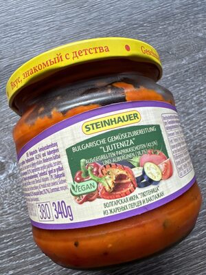 Bulgarische Gemüsezubereitung front packaging