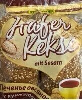 Haferkekse mit Sesam
