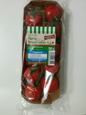 Cherry Rispentomaten front packaging