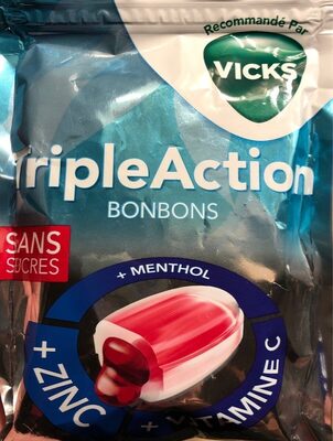 Triple action bonbons