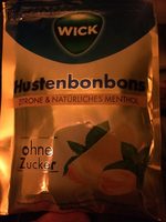 Hustenbonbons Zitrone & Menthol