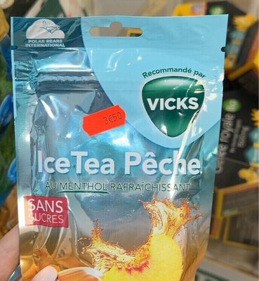 Ice tea peche
