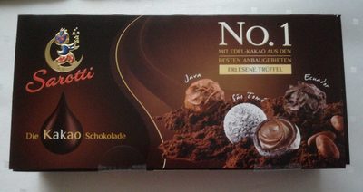 No.1 Erlesene Trüffel front packaging
