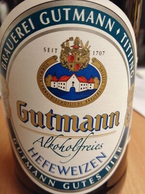 Gutmann Alkoholfreies Hefeweizen front packaging