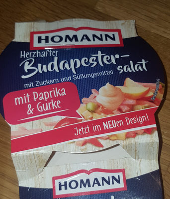 Budapester Salat mit Paprika & Gurke