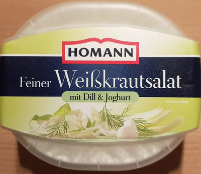 Feiner Weißkrautsalat mit Dill & Joghurt