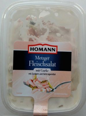 Metzger Fleischsalat mit Gurke