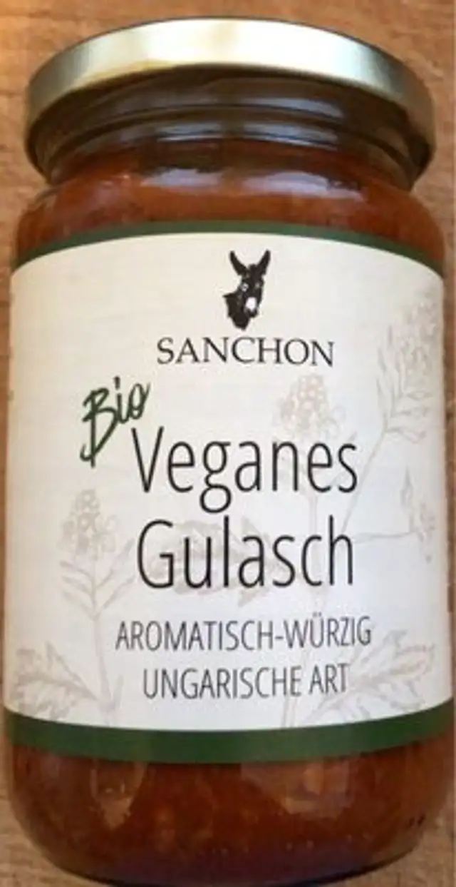 Bio Veganes Gulasch Ungarische Art front packaging