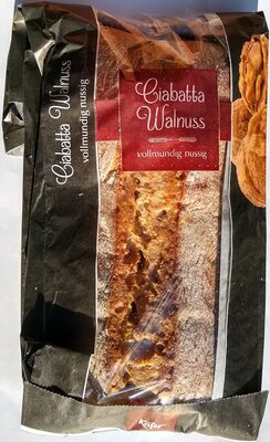 Ciabatta Walnuss front packaging
