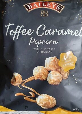 Toffee Caramel Popcorn front packaging