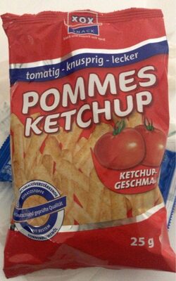 pommes ketchup