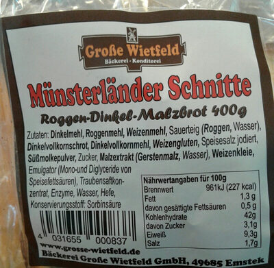 Münsterländer Schnitte
