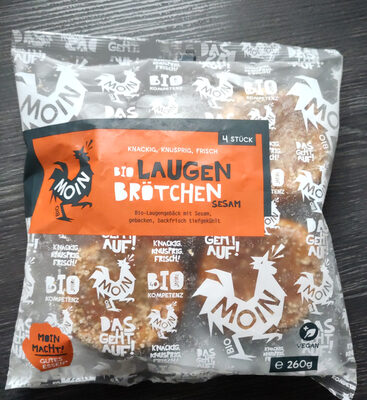 Laugenbrötchen mit Sesam