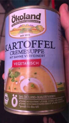 Kartoffel cremesuppe front packaging