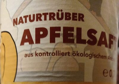 Naturtrüber Apfelsaft