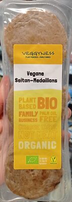 Veganbratstück Seitan medaillons