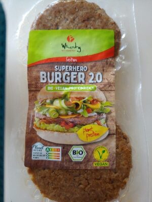 Superhero Burger 2.0 front packaging