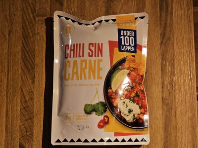 Chili sin carne