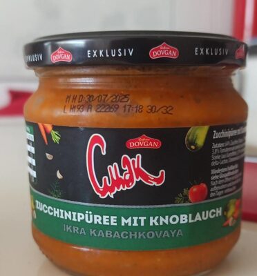 Zucchinipüree mit Knoblauch front packaging