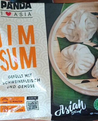 dim sum gefüllt mit schweinefleisch und gemüse