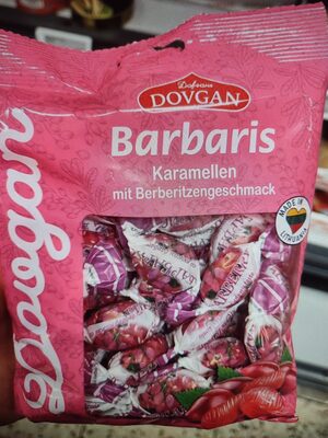 Hartkaramellen mit Berberitzengeschmack