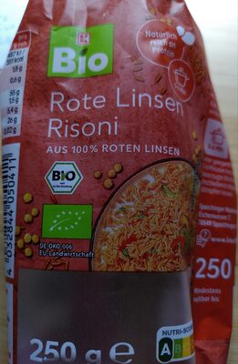 Rote Linsen Risoni