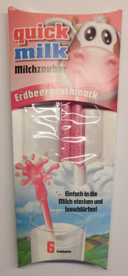 quick milk Milchzauber Erdbeergeschmack