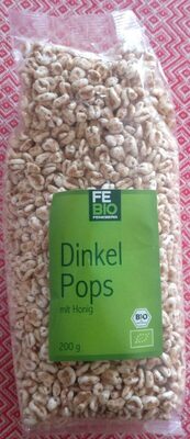 Dinkel pops mit Honig