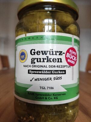 Gewürzgurken nach original DDR-Rezeptur
