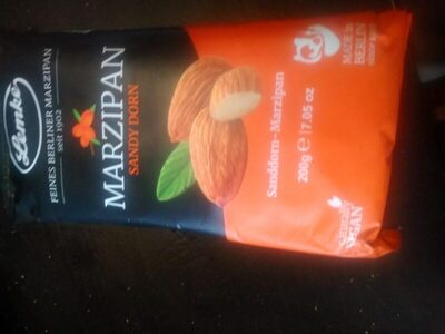 Marzipan Sanddorn