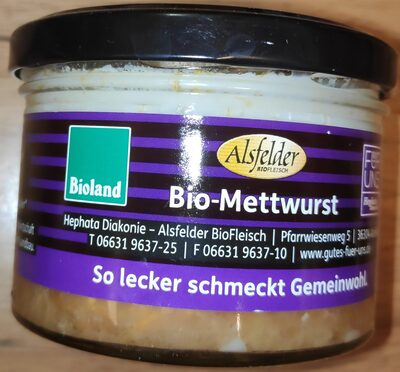 Mettwurst (Bio)