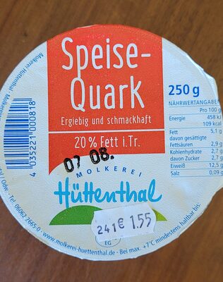 Speisequark