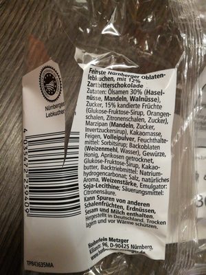 Nürnberger Elisenlebkuchen Schokoglasur