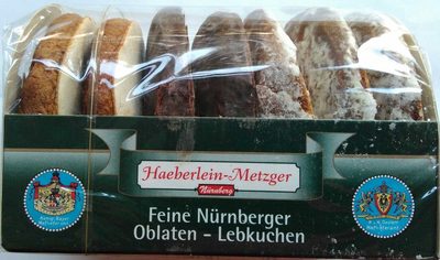 Feine Nürnberger Oblaten-Lebkuchen