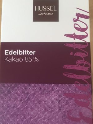 Edelbitter Kakao 85% front packaging