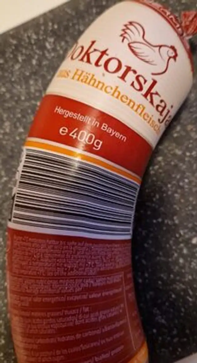 Doktorskaja Sausage front packaging