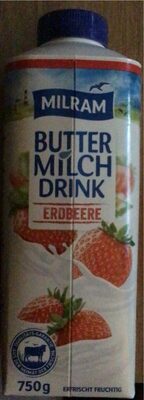 Buttermilchdrink - Erdbeere