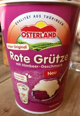 Rote Grütze (Himbeer-Geschmack)