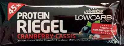 Protein Riegel Cranberries-Cassis